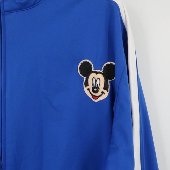 Augusta Sportswear Blue Mickey Mouse Full Zip Jacket Size 2XL - Picture 3 of 9